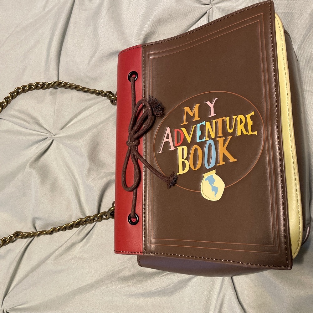 Loungefly Disney Pixar “Up”  adventure book crossbody